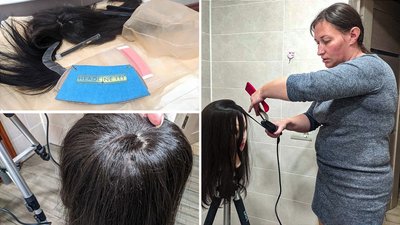 Допомогла собі, допомагає іншим. Кропивницька перукарка виготовляє протези для людей з облисінням Допомогла собі, допомагає іншим. Кропивницька перукарка виготовляє протези для людей з облисінням