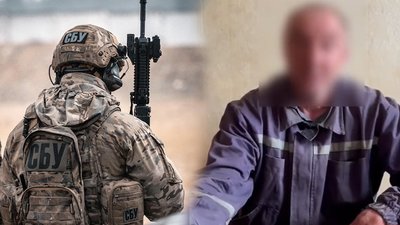 "Діяв свідомо, не каюся". На Чугуївщині затримали чоловіка, який здавав позиції української армії РФ — СБУ