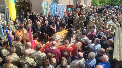 Прощання з Вікторем Нечаєм