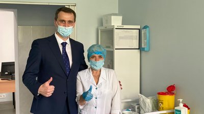 Ляшко повторно щепився проти COVID-19 та нагадав, як отримати другу дозу вакцини