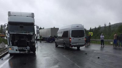 На Львівщині у ДТП загинула жителька Волині, а чоловік отримав травми