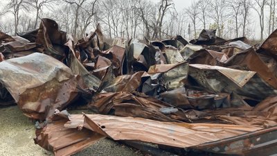 Коробочкине, руйнування внаслідок обстрілів, підприємство Коробочкине, руйнування внаслідок обстрілів, підприємство