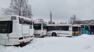 Списані автобуси, 19 січня 2024. Списані автобуси, 19 січня 2024.