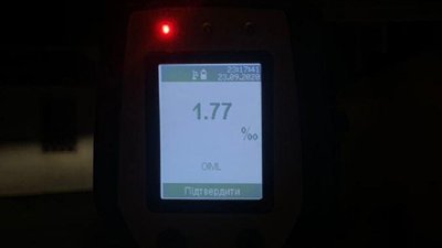 Херсонські патрульні зупинили водія напідпитку, який їздив з пробитим колесом Херсонські патрульні зупинили водія напідпитку, який їздив з пробитим колесом
