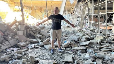 Антон Мартинов, видавницво Лабораторія після обстрілів