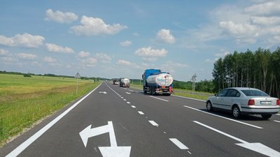 На ділянці траси Київ – Ковель – Ягодин відкрили дві смуги руху на одному з проїздів