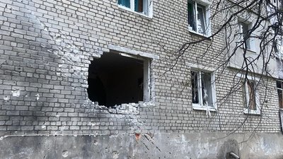Під час обстрілу Вовчанська 4 жовтня одна людина загинула, ще одна поранена — поліція