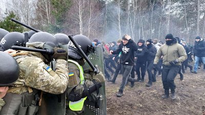 Рівненщина: біля кордону силовики відпрацювали затримання мігрантів з Білорусі Рівненщина: біля кордону силовики відпрацювали затримання мігрантів з Білорусі