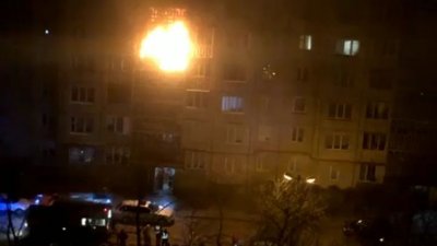 У Луцьку горіла квартира в багатоповерхівці, евакуювали майже пів сотні мешканців