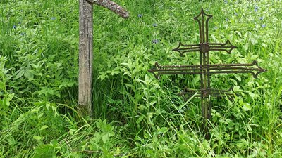 Хрест у селі Лупків, Сяніцький повіт Хрест у селі Лупків, Сяніцький повіт