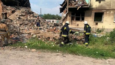 На Харківщині з-під завалів будинку дістали жінку, яка загинула тиждень тому
