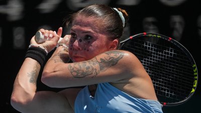 Олександра Олійникова на дебютному для себе Australian Open
