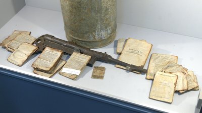 У Рівному експонують повстанські нагороди за ескізами Ніла Хасевича У Рівному експонують повстанські нагороди за ескізами Ніла Хасевича