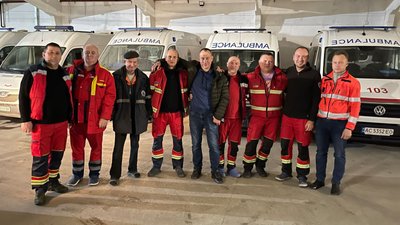 Медики з Волині поїхали у відрядження на деокуповані території Херсонщини