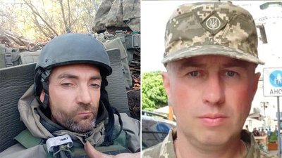 На Буковині прощаються з двома військовими, які загинули на війні