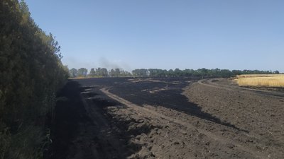 Дві пожежі за добу: загоряння на полях Харківщини розслідують як підпал Дві пожежі за добу: загоряння на полях Харківщини розслідують як підпал