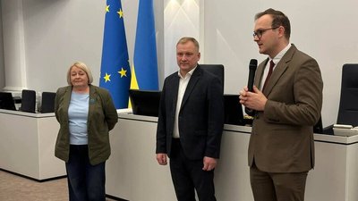 Перший заступник міського голови Львова Андрій Москаленко представив Андрія Миськіва