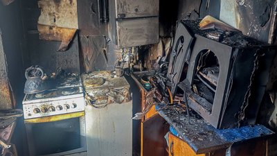 Чоловік загинув внаслідок пожежі у Барі