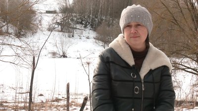 Між селами у Любецькій громаді провалилася дорога внаслідок підняття рівня води у річці Між селами у Любецькій громаді провалилася дорога внаслідок підняття рівня води у річці