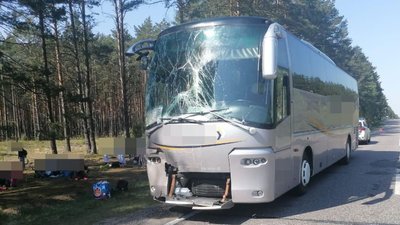 На Волині – аварія за участю двох рейсових автобусів