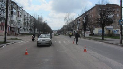 Унаслідок аварії на Сумщині до лікарні потрапив пішохід Унаслідок аварії на Сумщині до лікарні потрапив пішохід