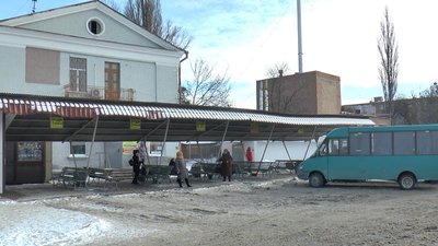 Автостанція в Полтаві