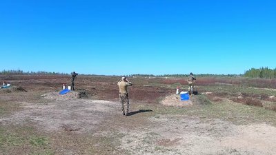 На Житомирщині бійці загону тероборони пройшли військовий вишкіл з десантно-штурмової підготовки На Житомирщині бійці загону тероборони пройшли військовий вишкіл з десантно-штурмової підготовки