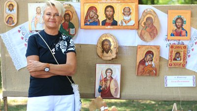 Алла Волошина, ікони