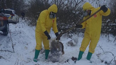 Вивезення пестицидів з Тернопільщини. Грудень, 2023 рік