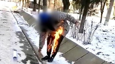У Херсоні шукають потерпілого та свідків: відкрито кримінальне провадження щодо факту самопідпалу