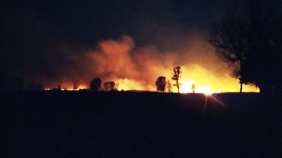 На Черкащині пожежники за добу згасили сім пожеж