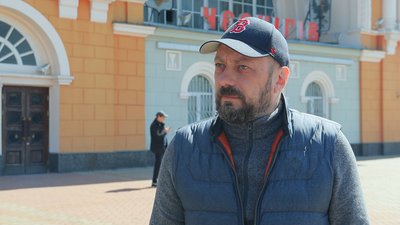 До Чернігова відновили рух залізничного транспорту. Репортаж До Чернігова відновили рух залізничного транспорту. Репортаж