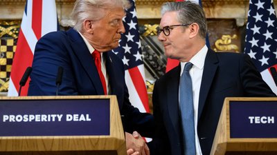 Дональд Трамп і Кір Стармер