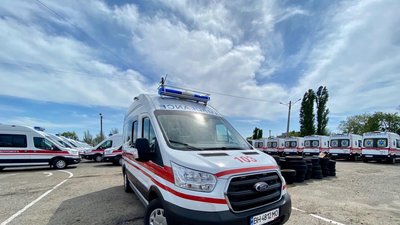 До лікарень Одеської області передали 85 карет швидкої допомоги До лікарень Одеської області передали 85 карет швидкої допомоги