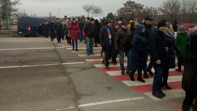 Акцію протесту влаштували, аби привернути увагу влади Акцію протесту влаштували, аби привернути увагу влади