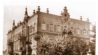 Архівне фото дому Лещинського Архівне фото дому Лещинського