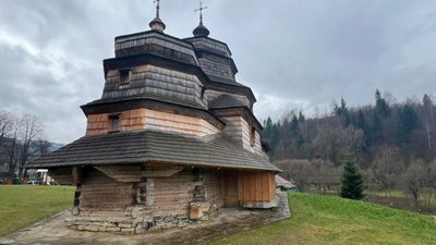 Храм в Ісаях після реставрації