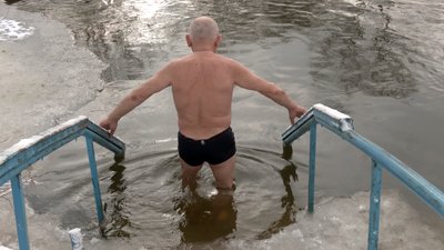 Моржі у Луцьку