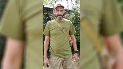 Звільнений з російського полону молодший сержант Микола Пацьола