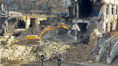 Багатоповерхівки не буде. Що планують на місці обваленого в центрі Одеси будинку