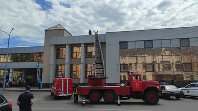 У Черкасах зайнявся один із закладів у торговельному центрі