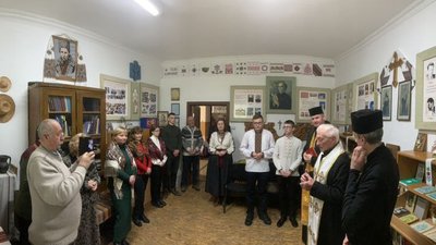 У Зразковому літературно-краєзнавчому музеї Маркіяна Шашкевича в Чорткові У Зразковому літературно-краєзнавчому музеї Маркіяна Шашкевича в Чорткові