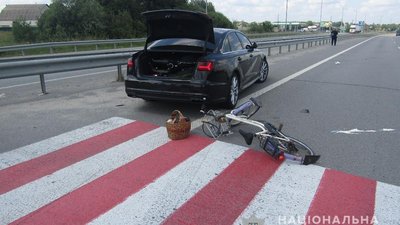 Велосипедисти отримали травми у двох ДТП на Житомирщині Велосипедисти отримали травми у двох ДТП на Житомирщині