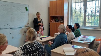 У Миколаєві стартували безкоштовні курси англійської мови для мам дітей з інвалідністю У Миколаєві стартували безкоштовні курси англійської мови для мам дітей з інвалідністю
