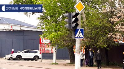 На одному з перехресть у Кропивницькому три місяці не працюють світлофори
