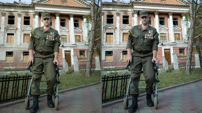 Фотографиня з Миколаєва збирає воєнні історії у власному проєкті під назвою "Шрами" Фотографиня з Миколаєва збирає воєнні історії у власному проєкті під назвою "Шрами"
