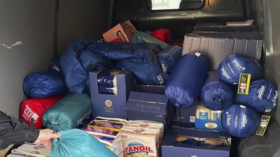 До Ужгорода для вимушених переселенців надійшов гуманітарний вантаж з Відня До Ужгорода для вимушених переселенців надійшов гуманітарний вантаж з Відня