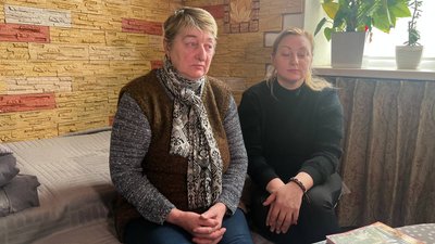 Мама і сестра Юрія Рудого Мама і сестра Юрія Рудого
