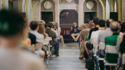 Історик Ярослав Грицак в Одесі