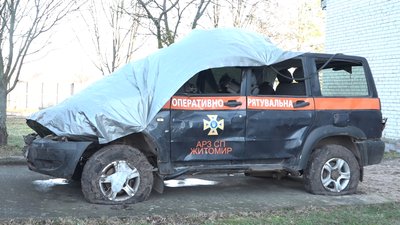У Житомирі в пам'ять про загиблого на Херсонщині рятувальника Дмитра Краснощокова колеги збирають гроші на швидку У Житомирі в пам'ять про загиблого на Херсонщині рятувальника Дмитра Краснощокова колеги збирають гроші на швидку